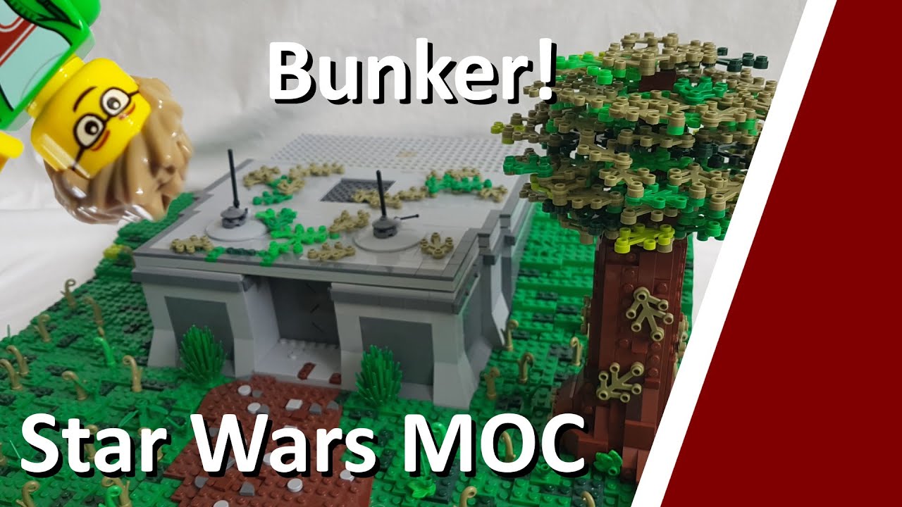 LEGO Star Wars Endor Bunker MOC (INSTRUCTION) YouTube