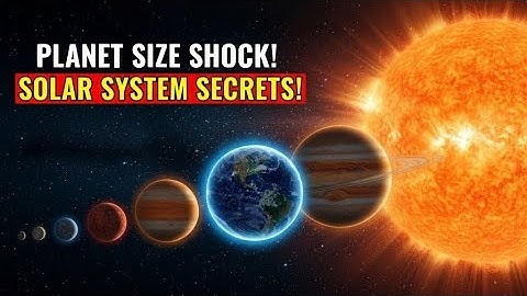 3d Bouncing Planets | Size comparison | Our Solar System
