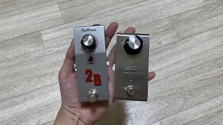 그래서 프리앰프 뭐 쓰라고? l Fulltone 2B Boost l Jackson Audio Amp Mode l