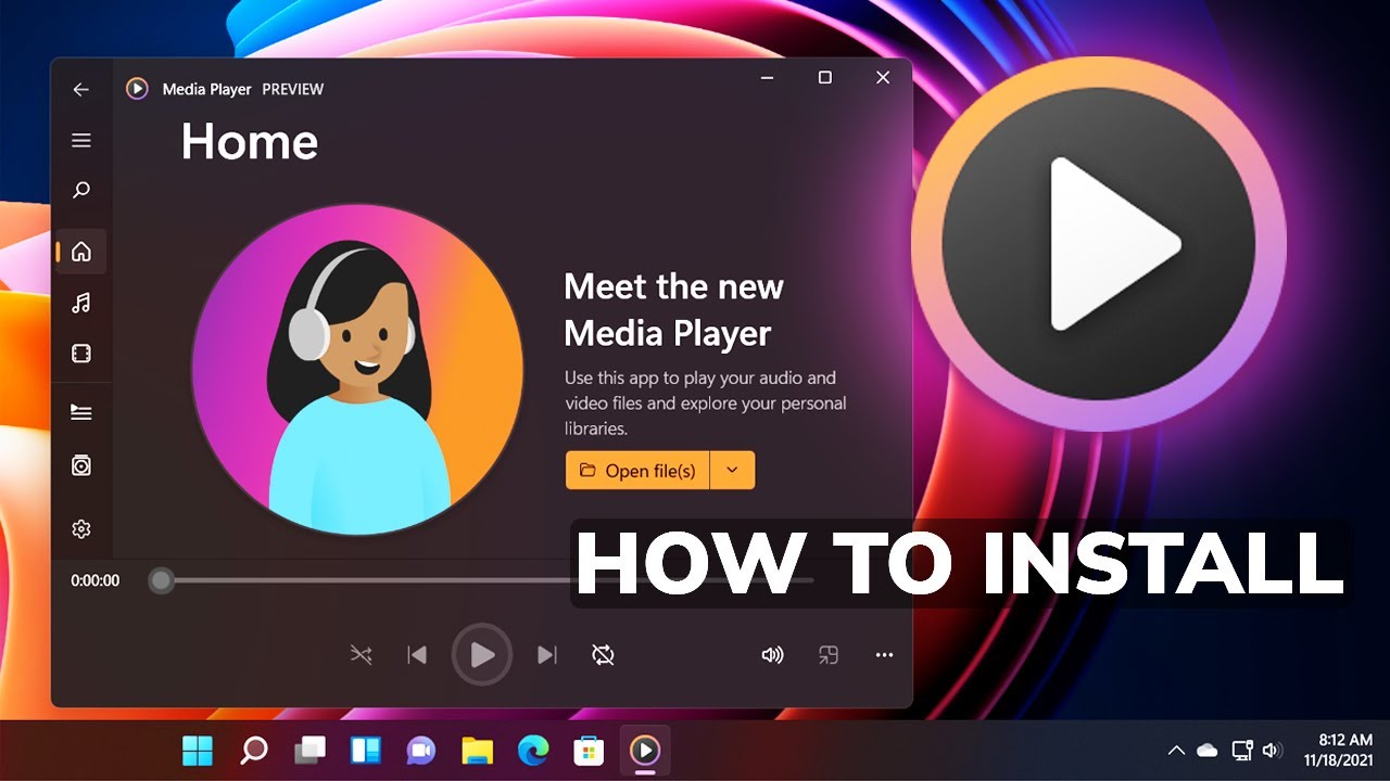 How To Install The New Media Player On Windows 11 (Any Version) - Youtube