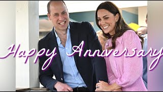 Happy Anniversary Prince William and Princess Catherine 13th Anniversary