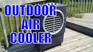 Honeywell Outdoor Air Cooler - Unbox &amp; Demo - BBQFOOD4U