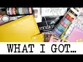 What I Got For Christmas 2018! | Craft/Stationery Supplies
