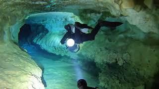 Cenote Nariz - DPV Cave Diving Riviera Maya Mexico - Dark Horizon Diving