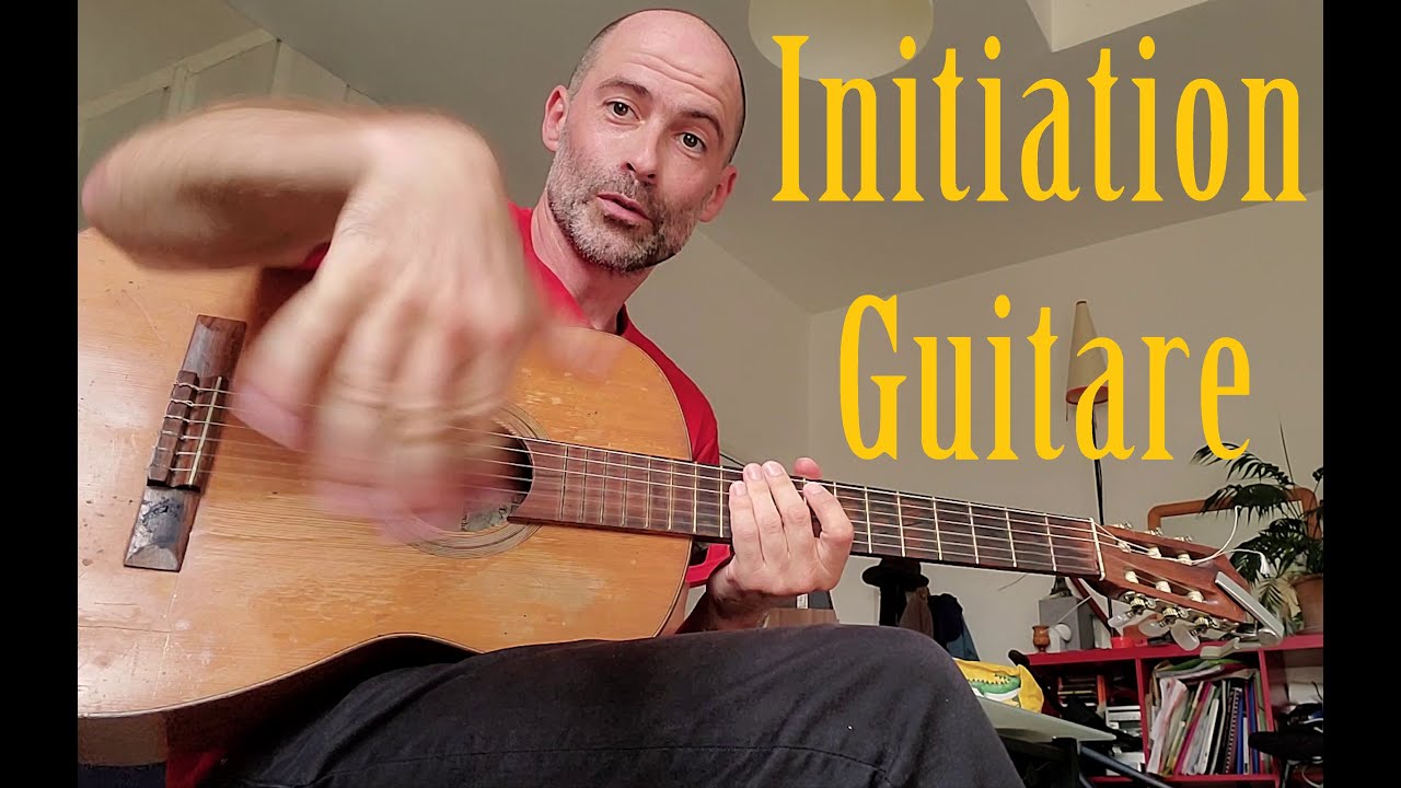 Apprendre la guitare : 4 exercices fondamentaux main droite et main gauche - cours débutants