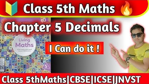 Class 5 Maths Chapter  5 Decimals I Can do it |Class 5th Maths Ratna Sagar|hpsgurugram|Naresh Sir