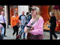 Leila Jane Fantastic Cover of Bad Ritual from Grafton Street Dublin Amazing day for all