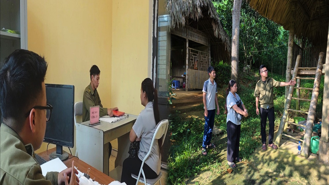 Nhung decided to take the land ownership certificate to the police station for safekeeping.