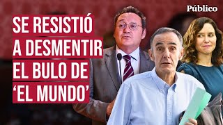 La llamativa actitud de ÍÑIGO CORRAL sobre el bulo de EL MUNDO: "Yo no tengo que desmentir nada"