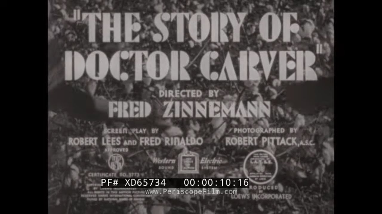 " THE STORY OF DOCTOR CARVER " 1937 WASHINGTON CARVER AFRICAN
