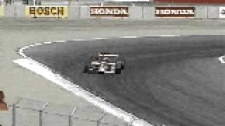 Bryan Herta Takes The Checkered Flag At Laguna Seca Raceway.