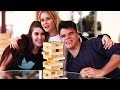 EXTREMELY FUNNY JENGA CHALLENGE!! W/Jelly & Leah