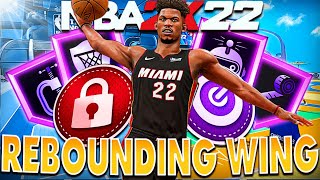 THIS REBOUNDING WING BUILD IS A BEAST...NBA 2K22 CURRENT GEN