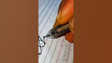 Cursive name writing in English #handwriting