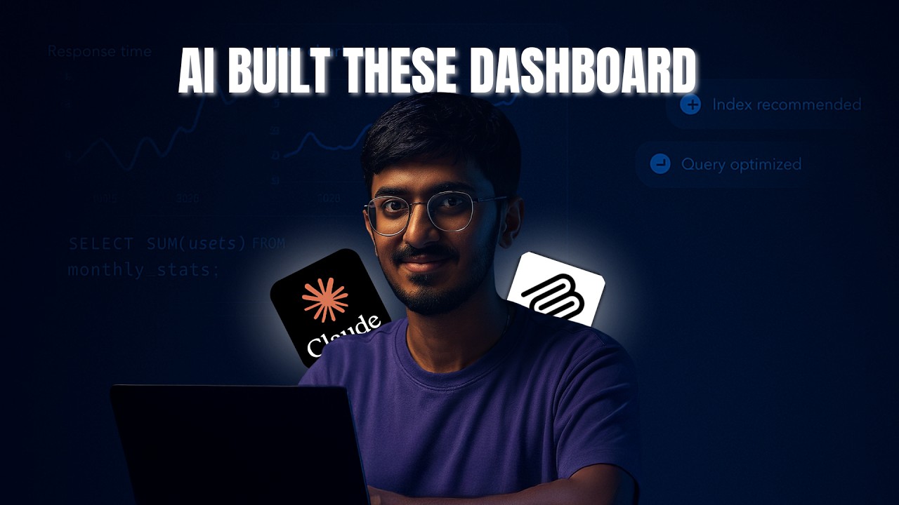 Build a High Performance Product Analytics Dashboard using AI - YouTube