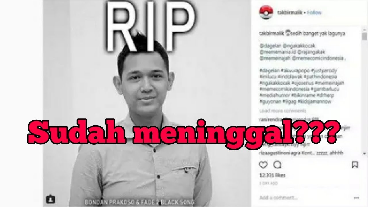 Bondan prakoso sudah meninggal?? - YouTube