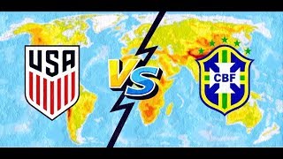 FIFA 20  - Amistoso Internacional(Improvisado) - Estados Unidos vs. Brasil @ Centurylink Field 