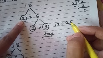 Class 4  Maths , Factor Tree Method