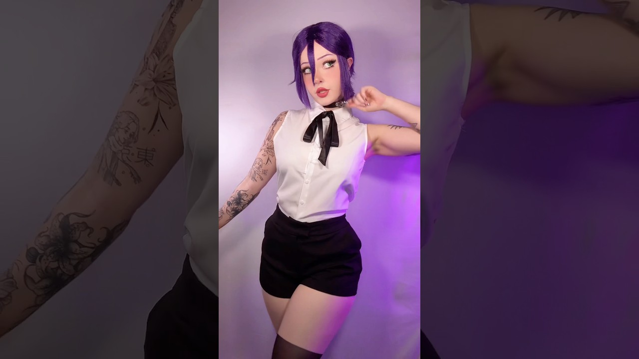 PITBULL terrier #cosplay #makeup #chainsawman #reze #anime #manga