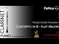 Franz Xaver Pokorny: Concerto for Clarinet and Orchestra, accompaniment 440Hz