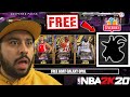 2K SENT ME A SPECIAL PACK WITH A FREE GOAT GALAXY OPAL AND FREE OPALS IN NBA 2K20 MYTEAM