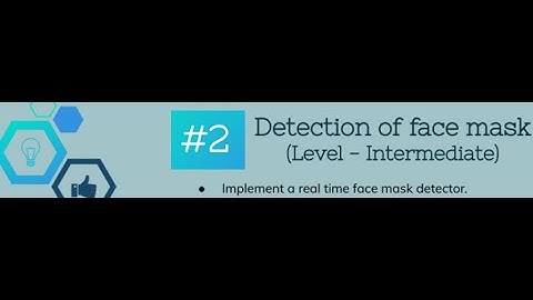 The Spark Foundation: Task 2 - Face Mask Detection