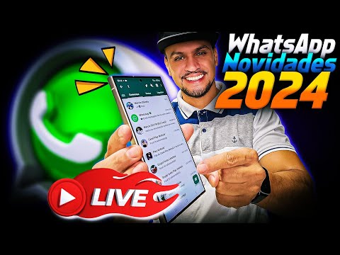 Saiu! Novas Funções do WhatsApp 2024 que já estou usando - LIVE