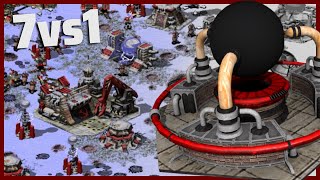 Red Alert 2 | The Soviets Motherland | (7 vs 1 Superweapons)