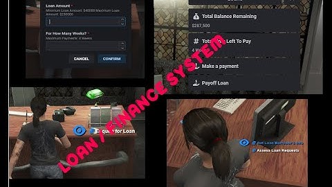 Finance / Loan System | Fivem | QBCore - Moon Scripts