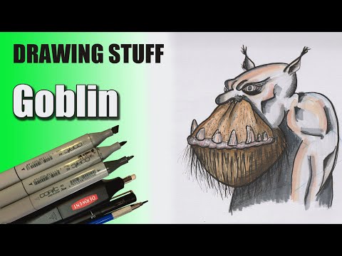 Drawing Stuffan ogre 