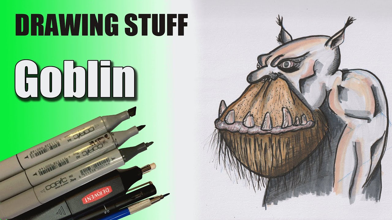 Drawing Stuffan ogre 