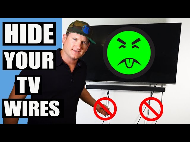 Hide Your TV Wires in Wall - In Under 20 Minutes 