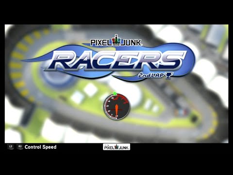 PixelJunk Racers 2nd Lap PS3 Gameplay