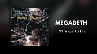 Megadeth - 99 Ways To Die (Guitar Backing Track with Tabs)