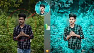 Snapseed Light Blue Tone Photo Editing | Snapseed Creative Colour Grading Effect | HCN Editing