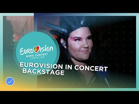 Backstage at Eurovision In Concert