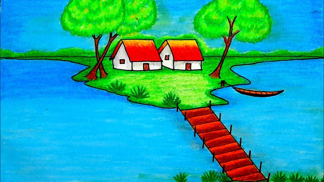 Nature Drawing Tutorial for Kids & Beginners | nature, tutorial, drawing |  Creative & Colorful Drawings for Kids to Draw Nature | By Kidpid |  Everyone, welcome to our video session. Let's