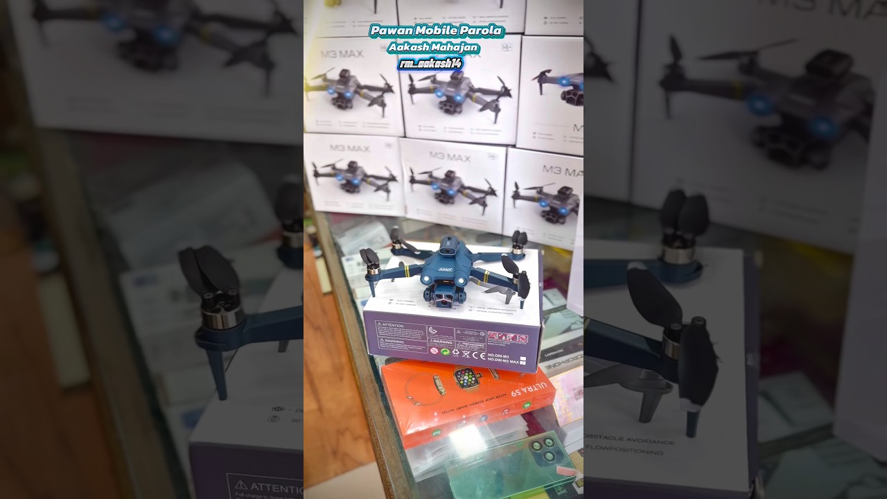 M3 Max Drone Unboxing & Flight Test 🚁 | 4K Dual Camera, GPS, Long Range Drone 2025”