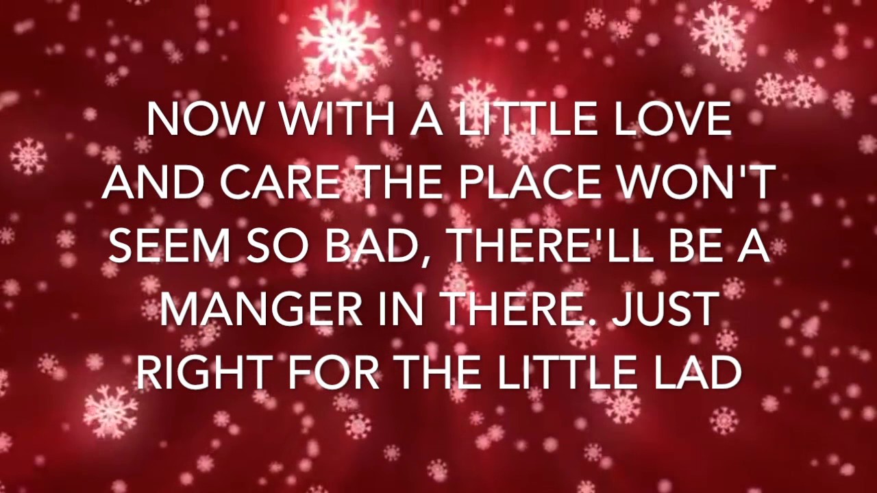Scott Fellows Christmas Song No Room At The Inn Youtube