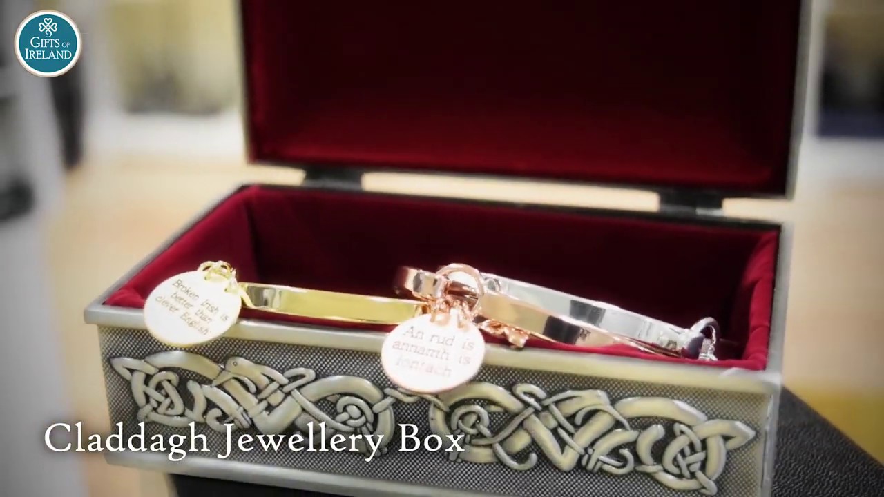 Mullingar Pewter Claddagh Jewelry Box | Gifts of Ireland