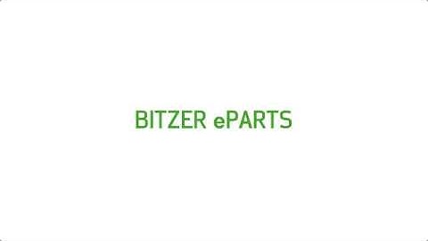 BITZER ePARTS Tutorial