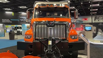 Strong Snow Plow truck ! 2023 Western Star 47 SB