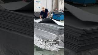 The foam sheet materials undergo a comprehensive inspection upon leaving the factory.