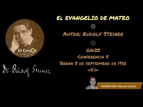 AUDIOLIBRO-GA123-5.1-EL EVANGELIO DE MATEO--Rudolf Steiner