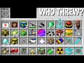 WHO THREW ME this STRANGEST ITEMS in MY CHEST in Minecraft ? NEW ITEMS ?