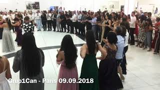 Grup1Can - Gülbahar & Ali - Kısa Halaylar / Paris 09.09.2018