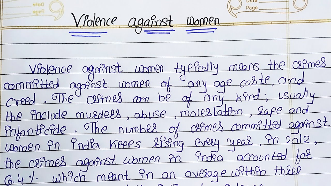 gender based violence essay 200 words pdf