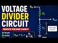 Voltage Divider Circuit Explained | Working Principle, Formula, Examples & Applications