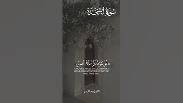 القارئ #رعد_الكردي #سورة_السجدة