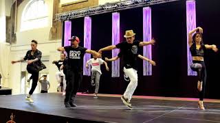 Vazquez Brothers Footwork (Francisco, Luis, Johnny) @ Copenhagen Salsa Festival 2019 [El Pirulero]